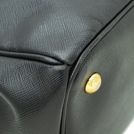 Prada Black Lux Galleria XL Bag