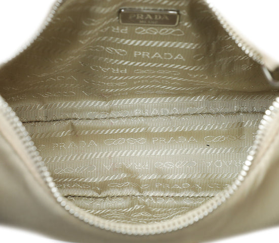 Prada Desert Beige Re-Nylon Re-Edition Mini Bag