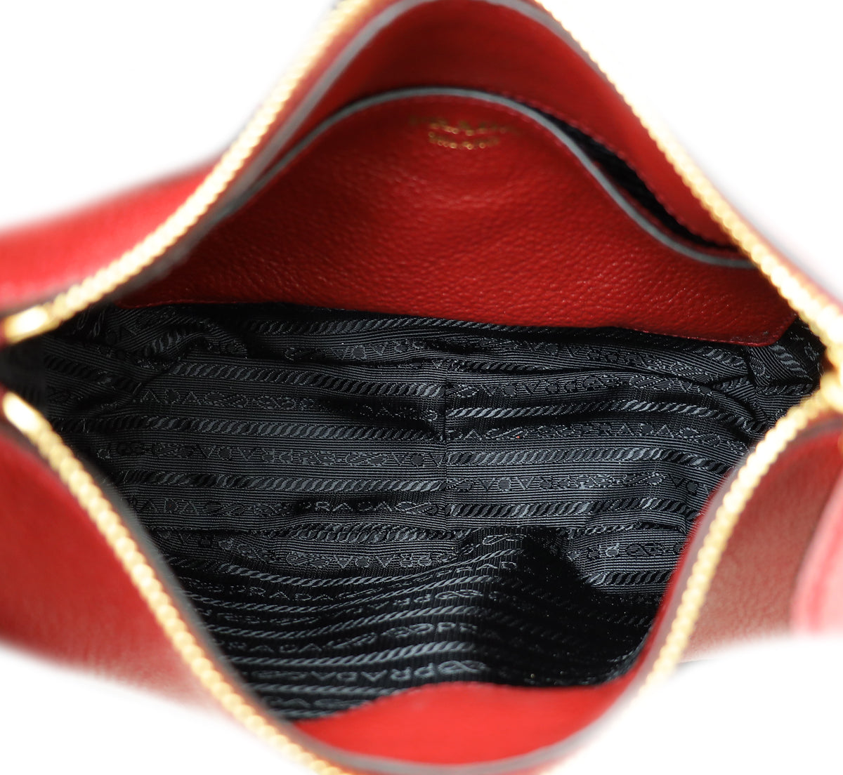 Prada Rubino Vitello Phenix Crossbody Bag
