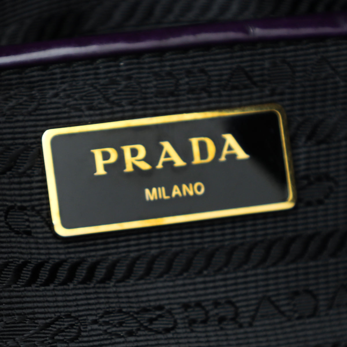 Prada Purple Vernice Promenade Bag – THE CLOSET
