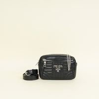 Prada Black Diagramme Shoulder Belt Bag
