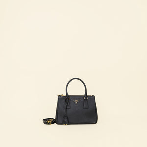 Prada Black Galleria Tote Small Bag