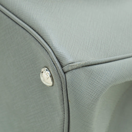 Prada Galleria Large Grey Saffiano Leather ref.592777 - Joli Closet
