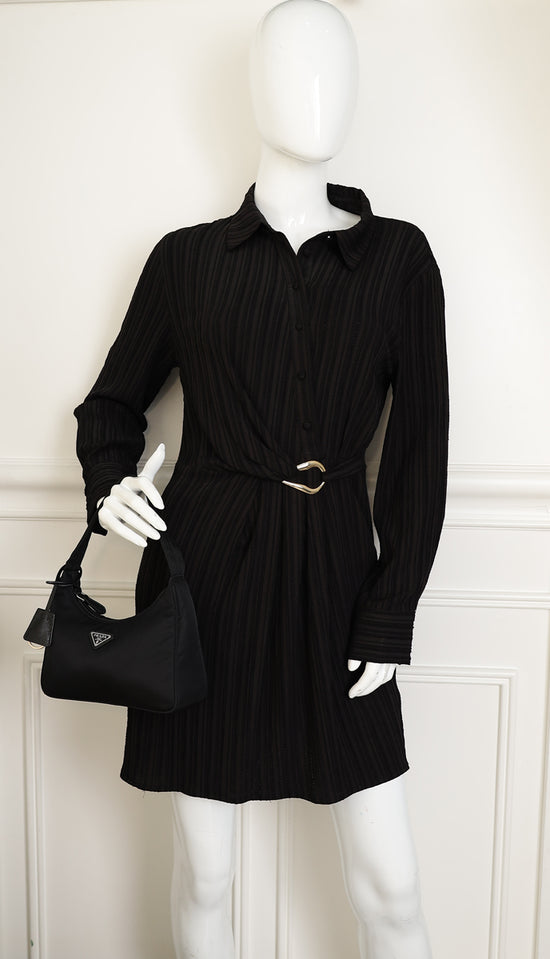 Prada Black Re-Edition 2000 Bag-Prada-THE CLOSET