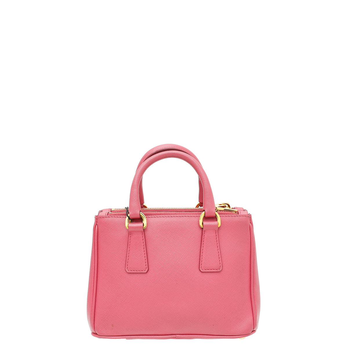 Prada Pink Lux Galleria Nano Crossbody Bag-Prada-THE CLOSET