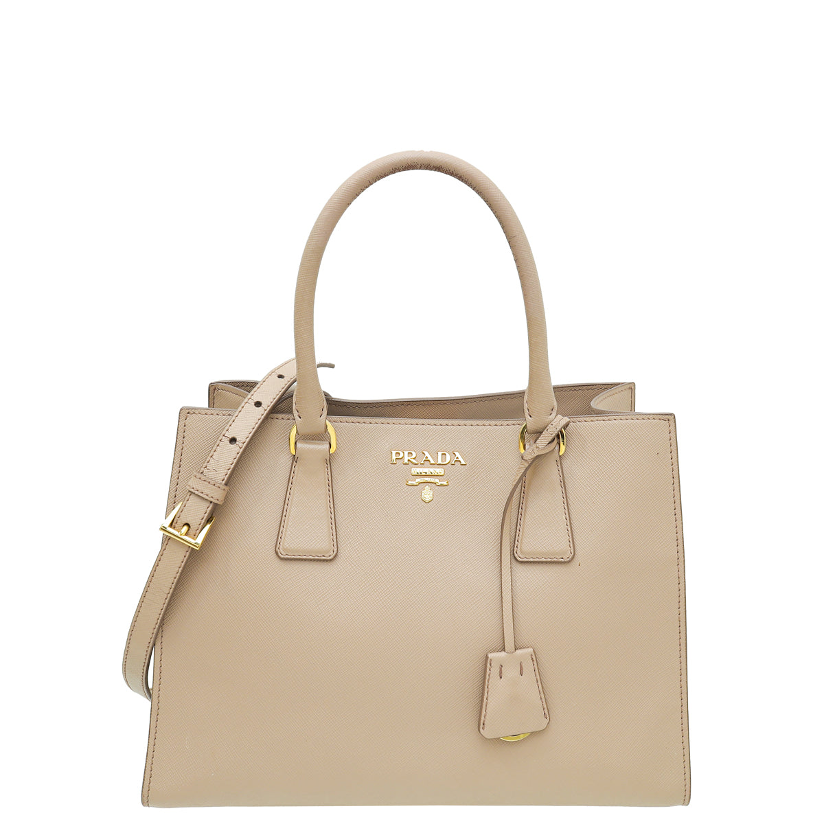 Prada Cipria Lux Tote Convertible Bag-Prada-THE CLOSET