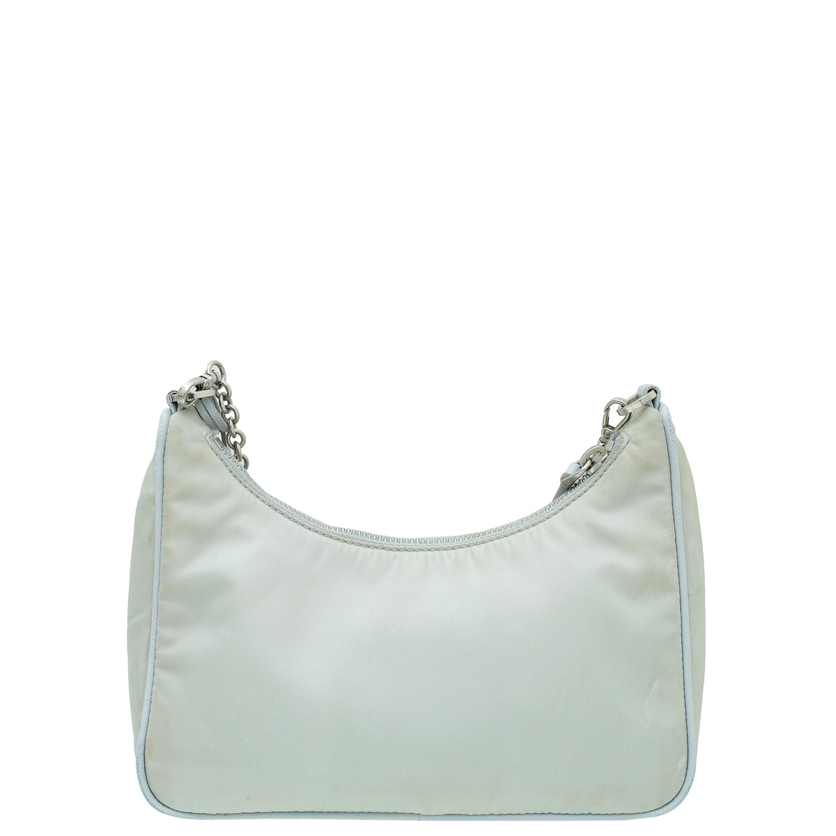 Prada Light Grey Re-Nylon Re-Edition 2005 Bag-Prada-THE CLOSET