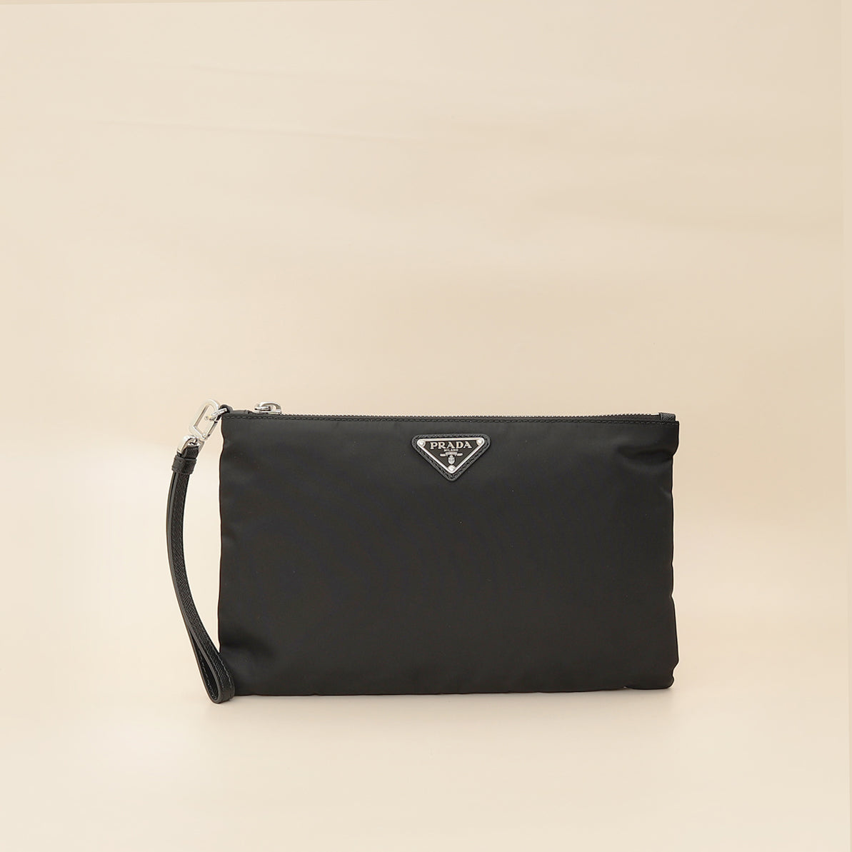 Prada Black Re-Nylon Pouch-Prada-THE CLOSET