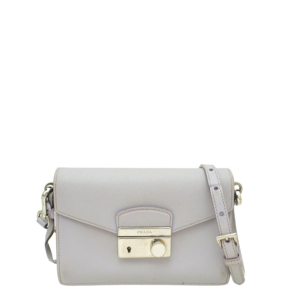 Prada Lilac Sound Crossbody Bag-Prada-THE CLOSET