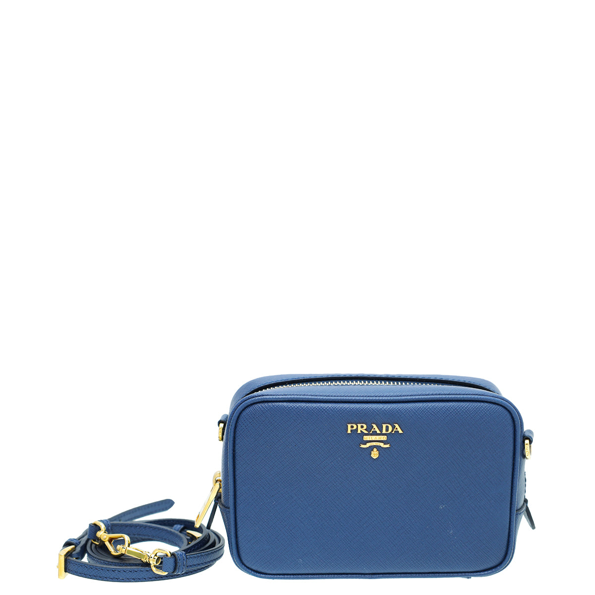 Prada Bluette Mini Camera Crossbody Bag-Prada-THE CLOSET