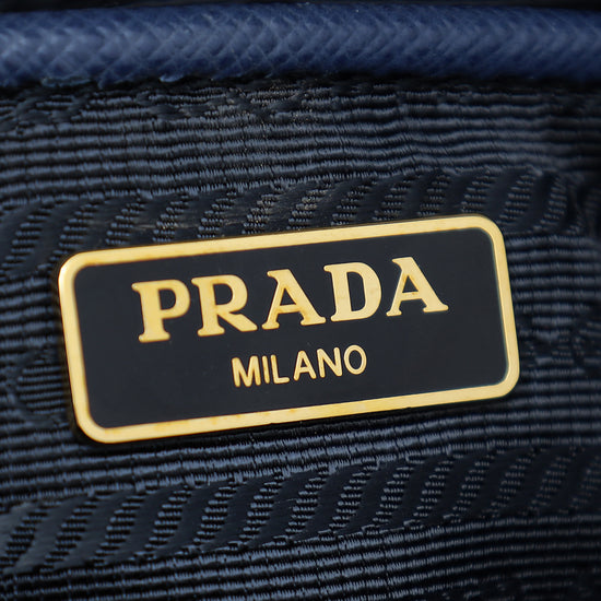 Prada Bluette Mini Camera Crossbody Bag