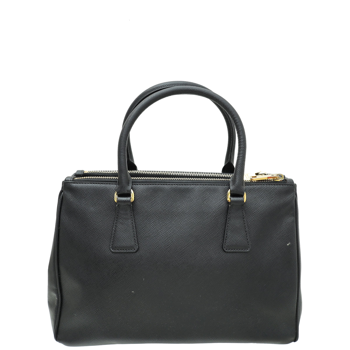Prada Black Lux Galleria Medium Tote Bag-Prada-THE CLOSET
