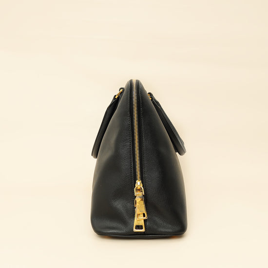 Prada Black Lux Promenade Medium Bag-Prada-THE CLOSET