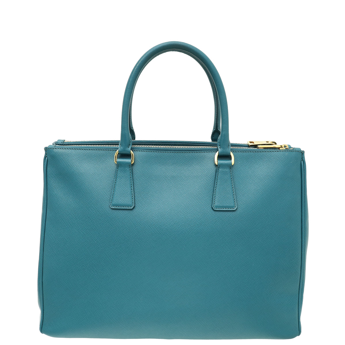 Prada Teal Lux Galleria XL Bag-Prada-THE CLOSET