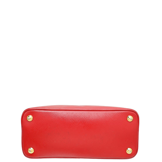 Prada Red Vernice Promenade Small Bag