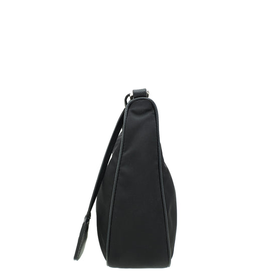 Prada Black Re-Edition 2005 Re-Nylon Mini Bag