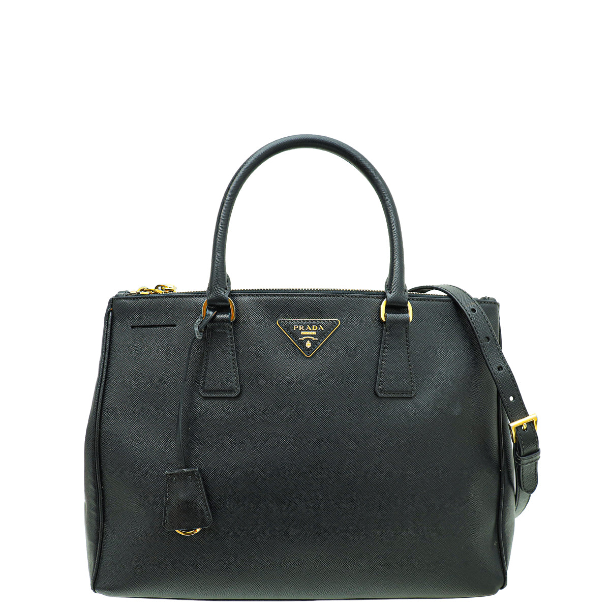 Prada Black Galleria Large Tote Bag-Prada-THE CLOSET