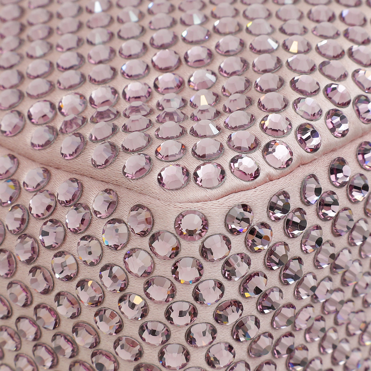 Prada Alabastro Mauve Crystal-Embellished Satin Re-Edition 2000