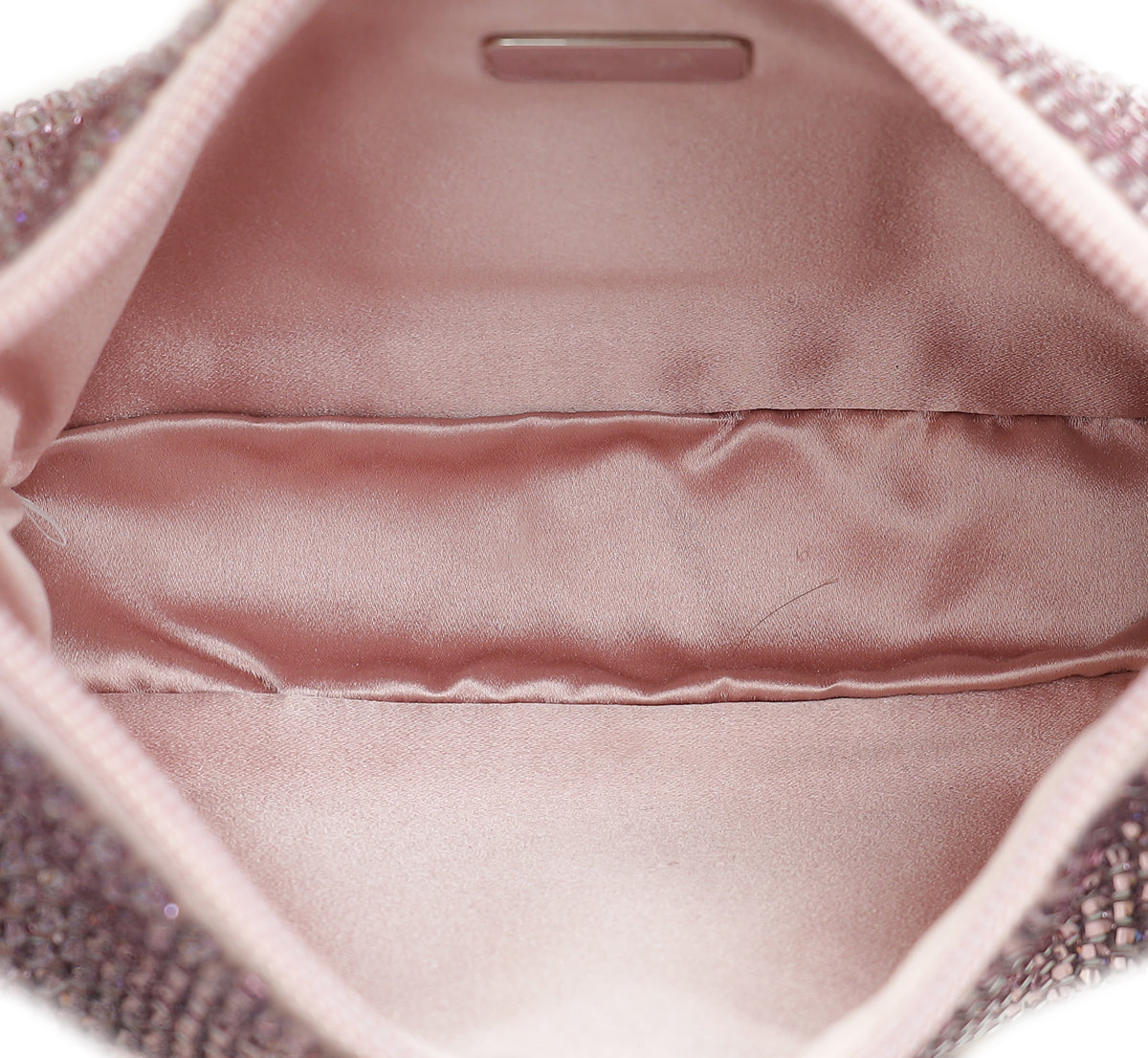 Prada Alabastro Mauve Crystal-Embellished Satin Re-Edition 2000