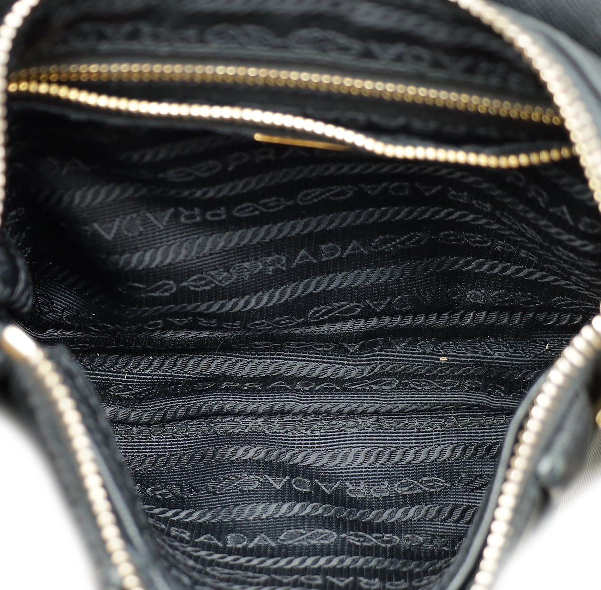 Prada Black Tessuto Nylon Crossbody Bag