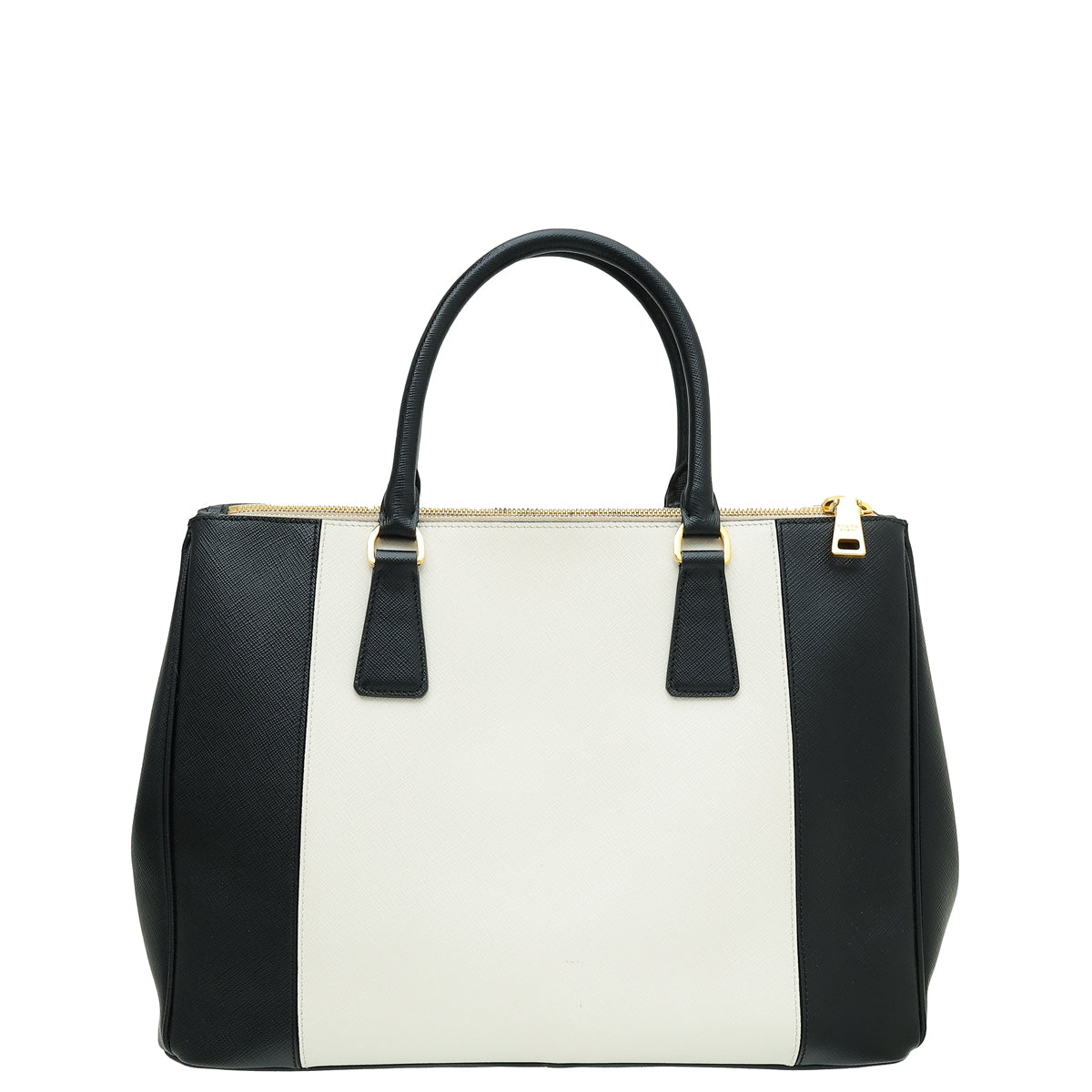 Prada Saffiano Bicolor Lux Galleria Tote Large Bag-Prada-THE CLOSET