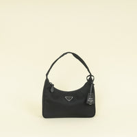 Prada Black Re-Nylon Prada Re-Edition 2000 Mini-Bag