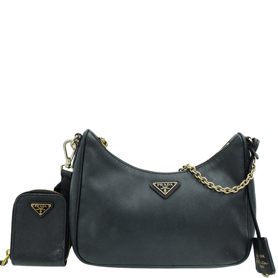 Prada Black Re-Edition 2005 Bag