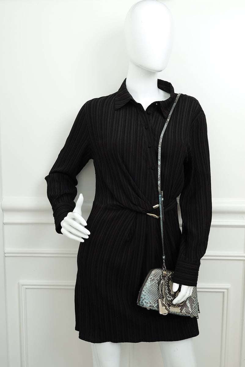 Prada Bicolor Python Promenade Mini Bag-Prada-THE CLOSET