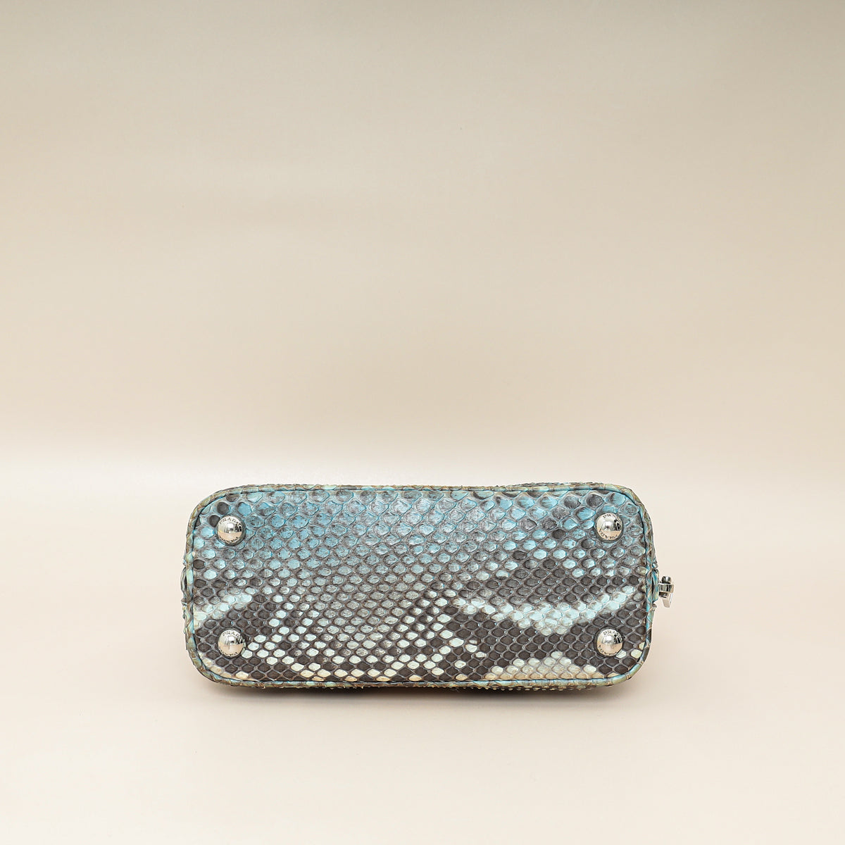 Prada Bicolor Python Promenade Mini Bag-Prada-THE CLOSET