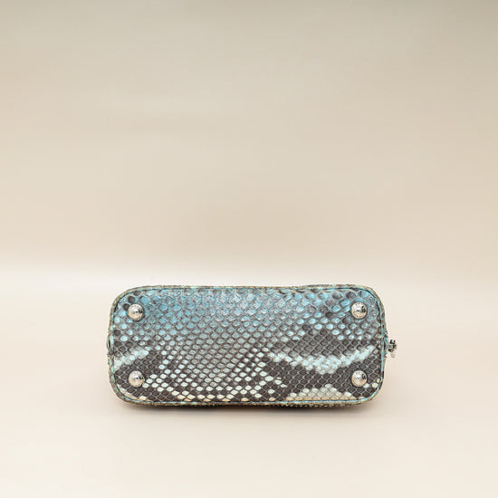 Prada Bicolor Python Promenade Mini Bag-Prada-THE CLOSET