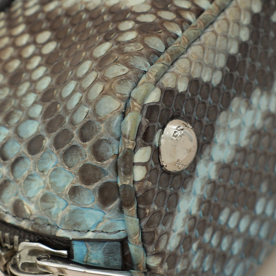 Prada Bicolor Python Promenade Mini Bag-Prada-THE CLOSET