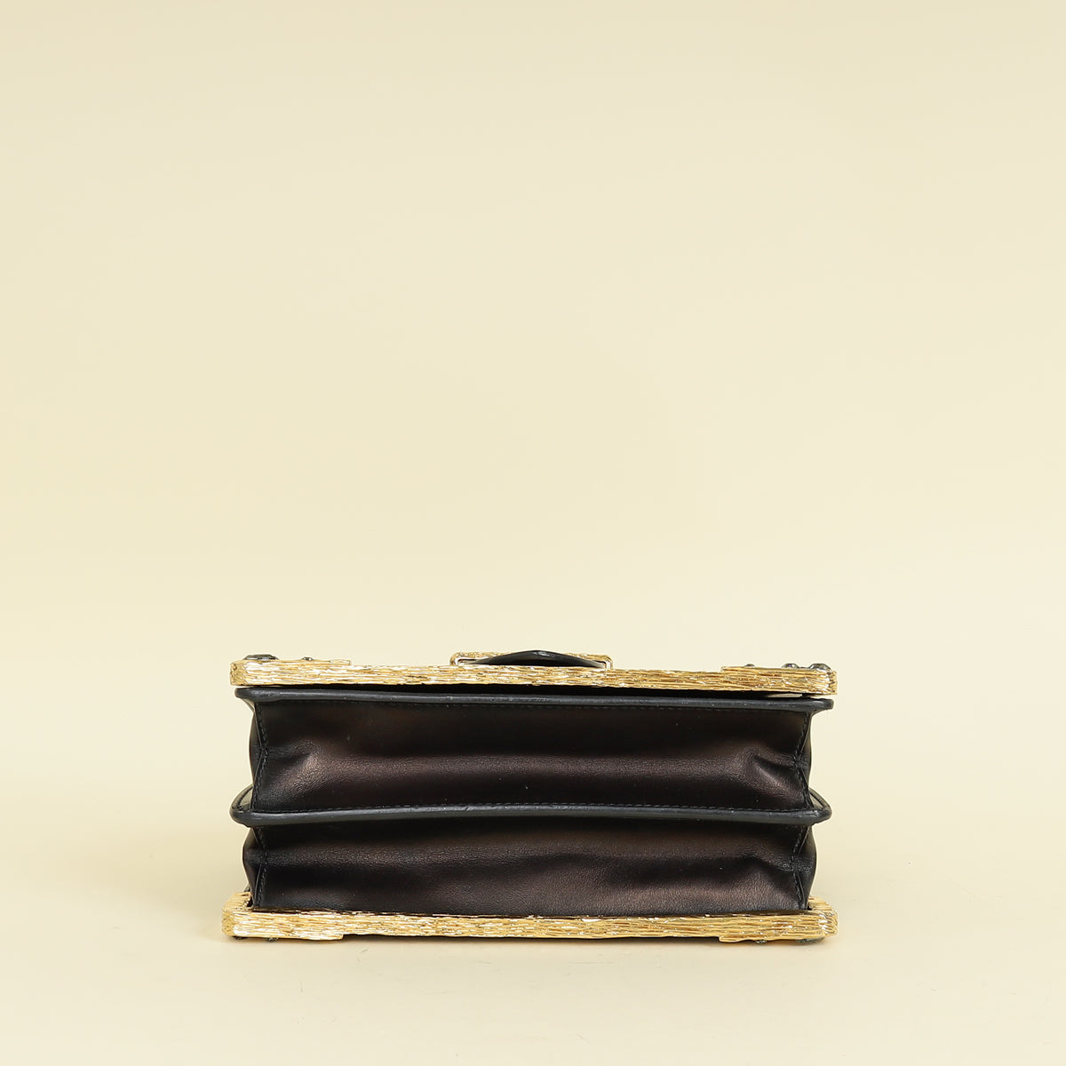 Prada Black Crystal Cahier Crossbody Bag