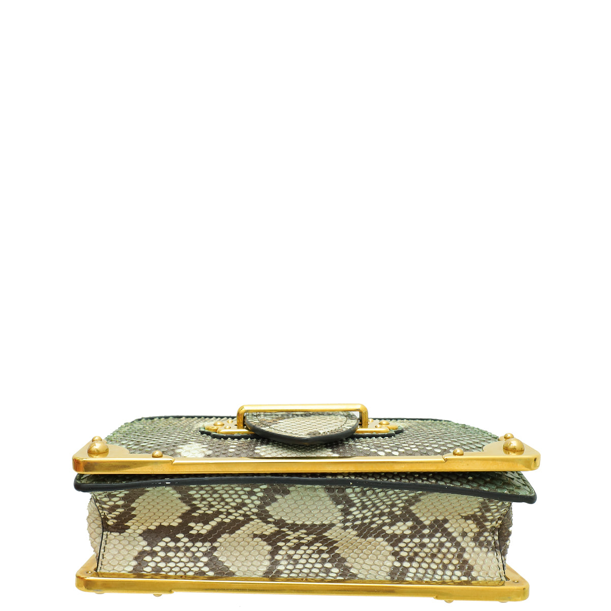 Prada Bicolor Cahier Python Shoulder Bag – THE CLOSET