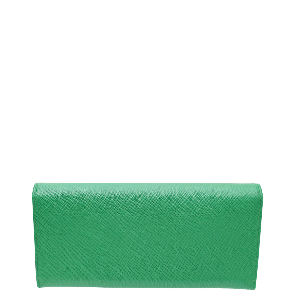 Prada Green Logo Wallet On Chain-Prada-THE CLOSET