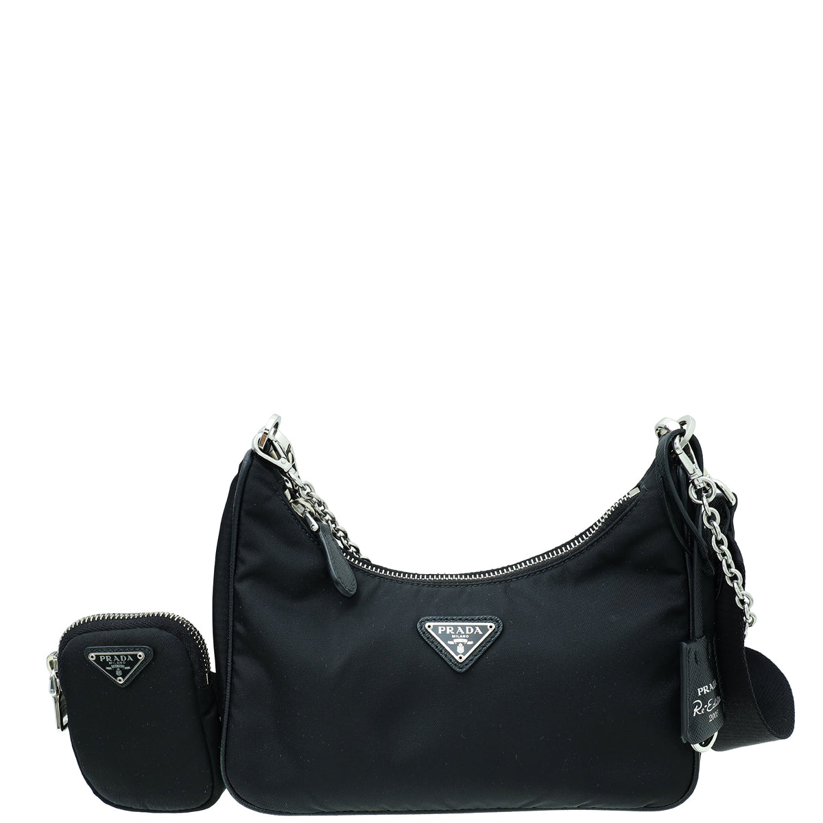 Prada Black Re-Nylon Re-Edition 2005 Bag-Prada-THE CLOSET
