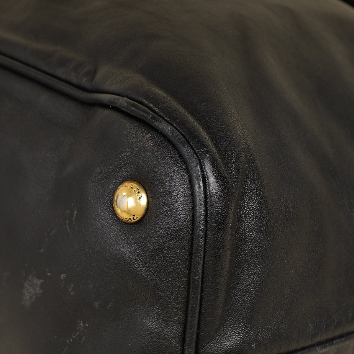 Prada Black Convertible Tote Bag-Prada-THE CLOSET