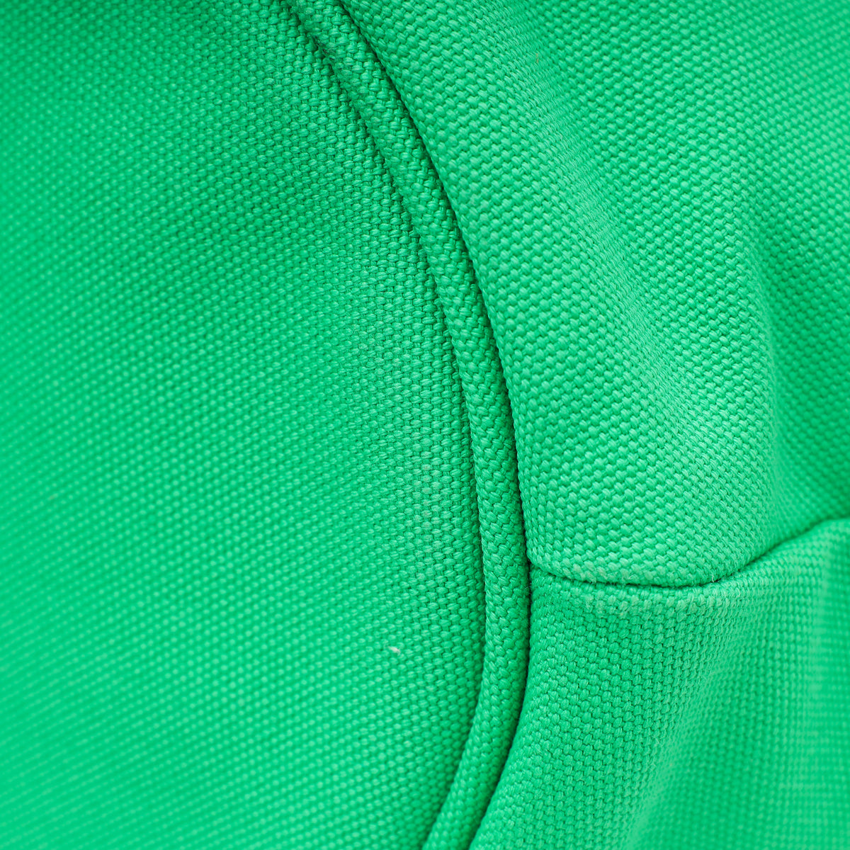 Prada Green Logo Canapa Tote Bag