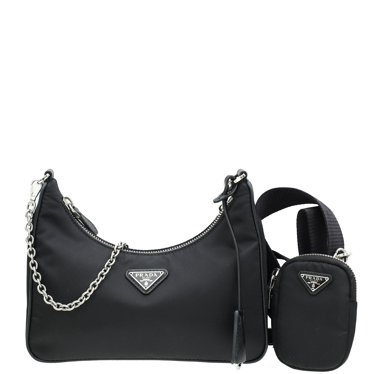 Prada Nero Re-Edition 2005 Re-Nylon Bag-Prada-THE CLOSET