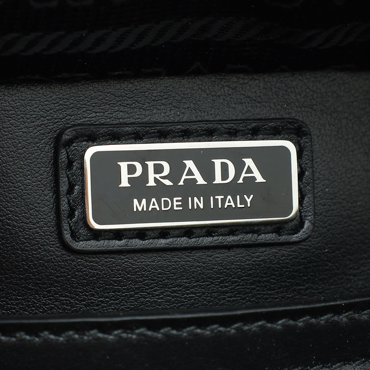 Prada White Brique Re-Nylon Men Bag