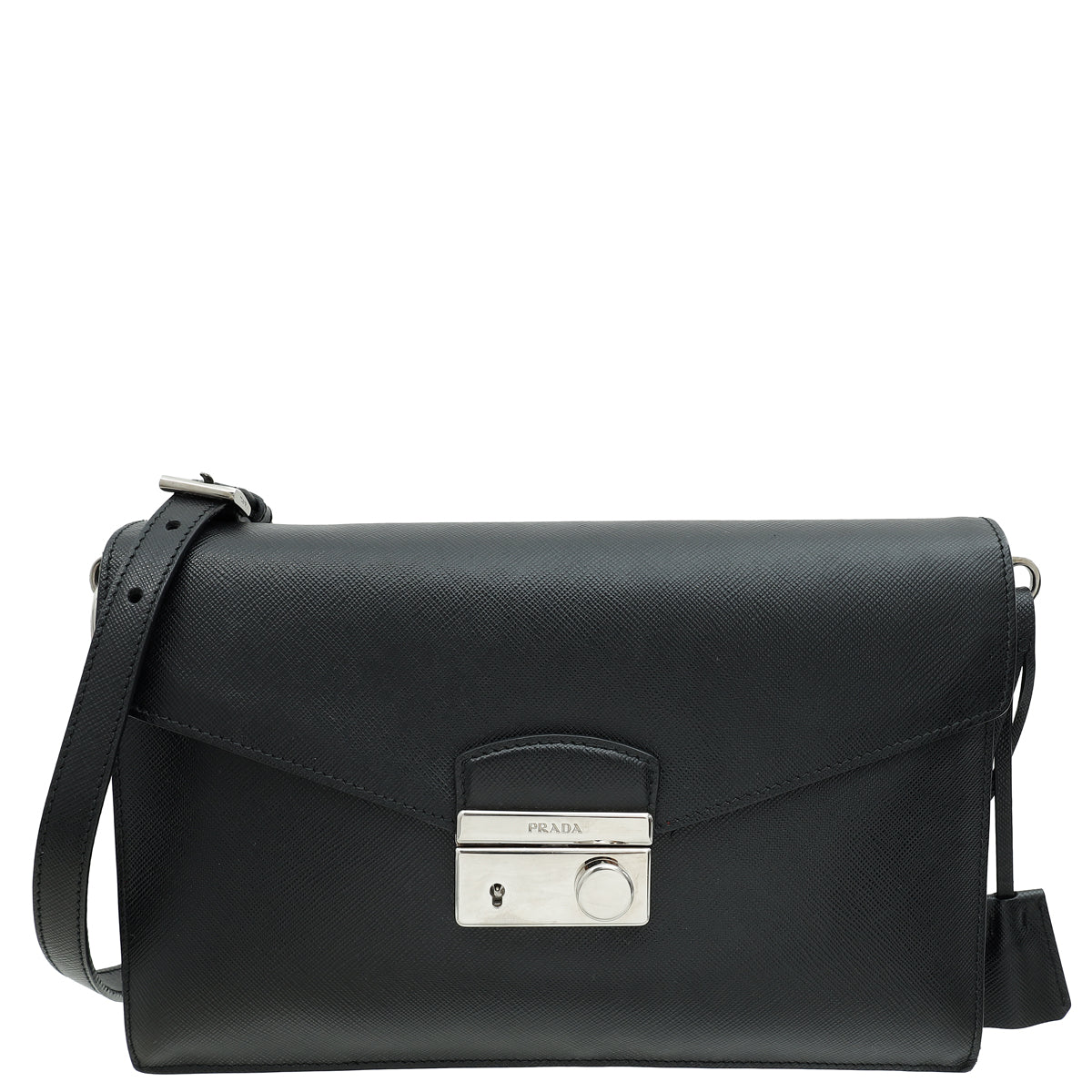Prada Black Lux Sound Crossbody Bag-Prada-THE CLOSET