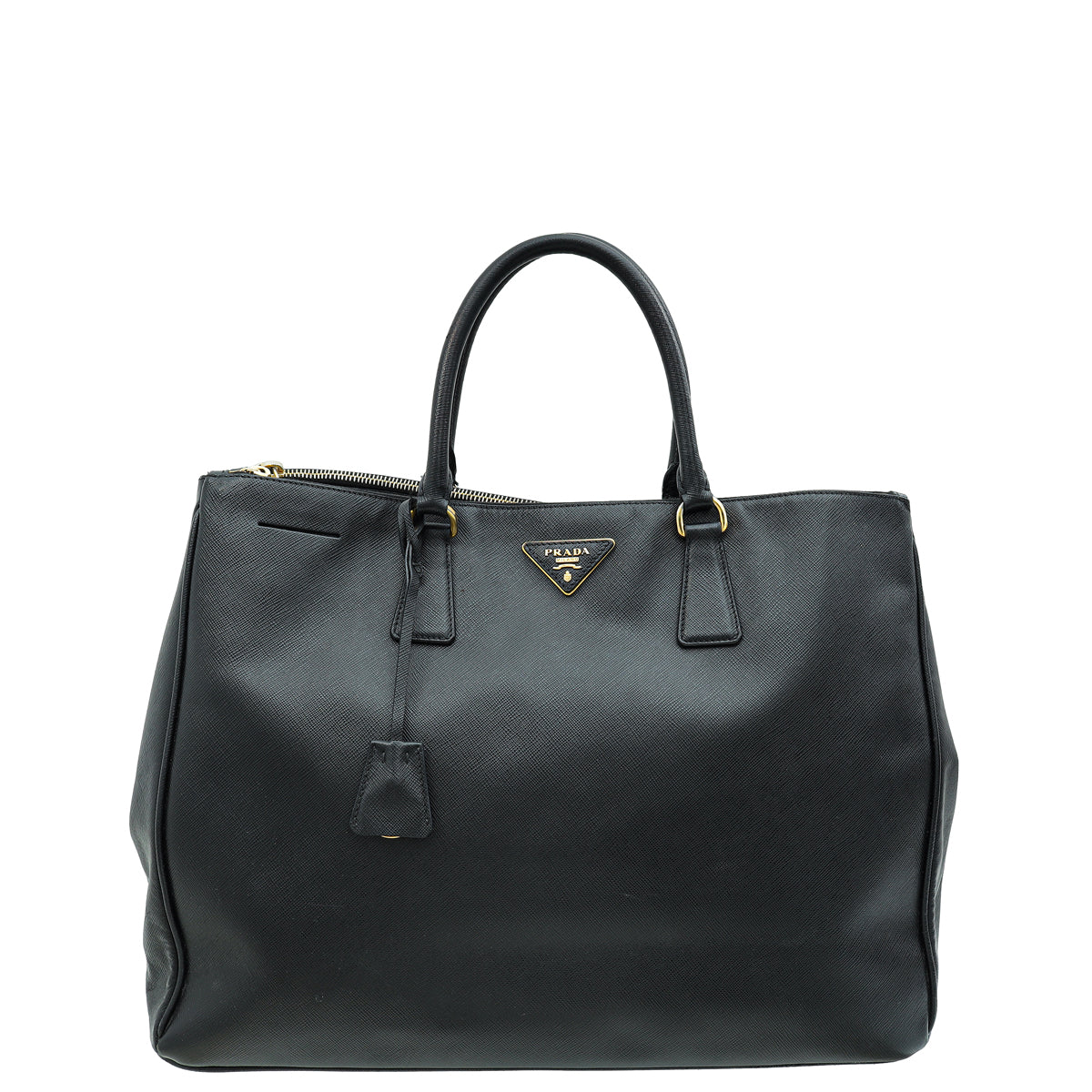 Prada Black Lux Galleria XL Tote Bag-Prada-THE CLOSET