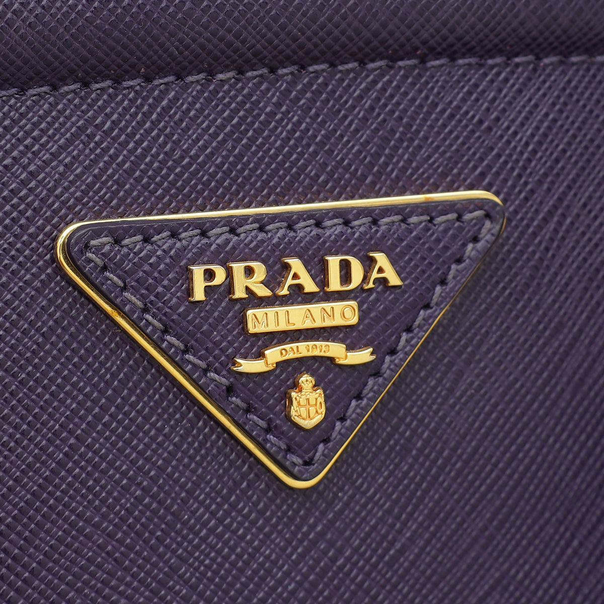 Prada  Violet Lux Parabole Tote Bag