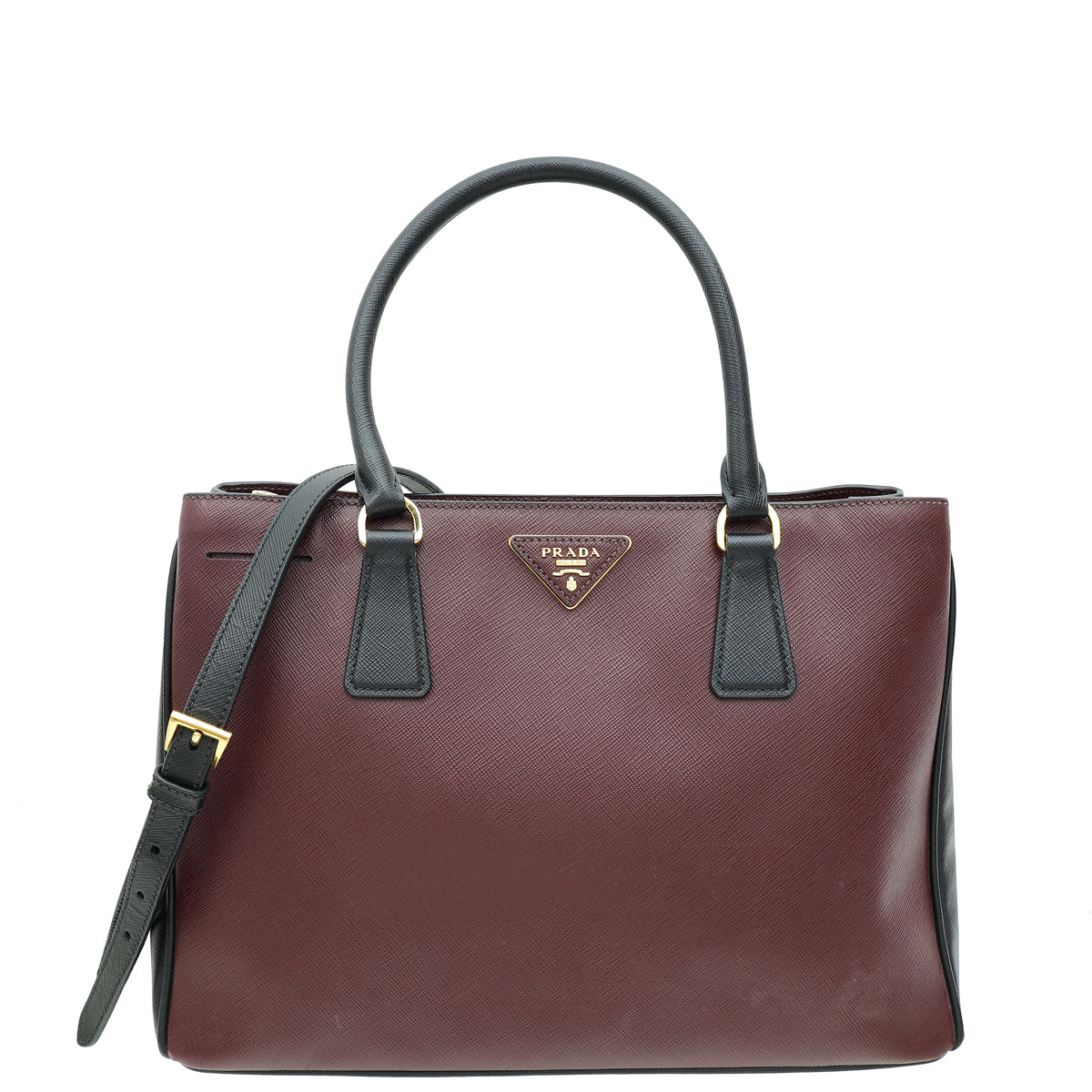 Prada Bicolor Lux Gardener's Tote Bag