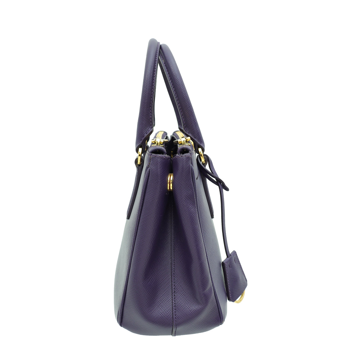 Prada Violet Lux Galleria Small Tote Bag