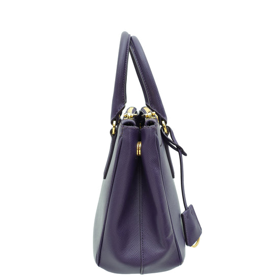 Prada Violet Lux Galleria Small Tote Bag