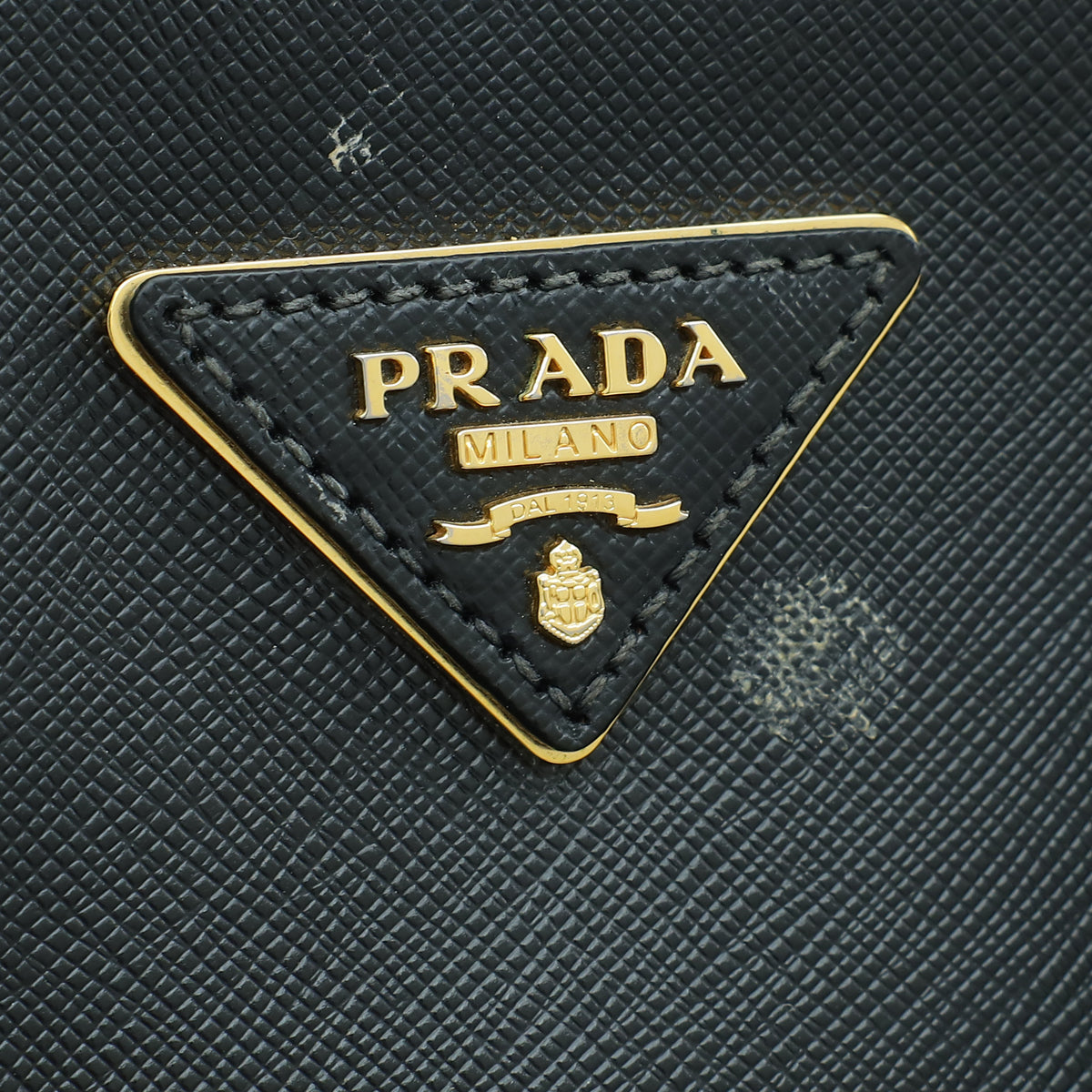 Prada Black Lux Galleria Large Tote Bag