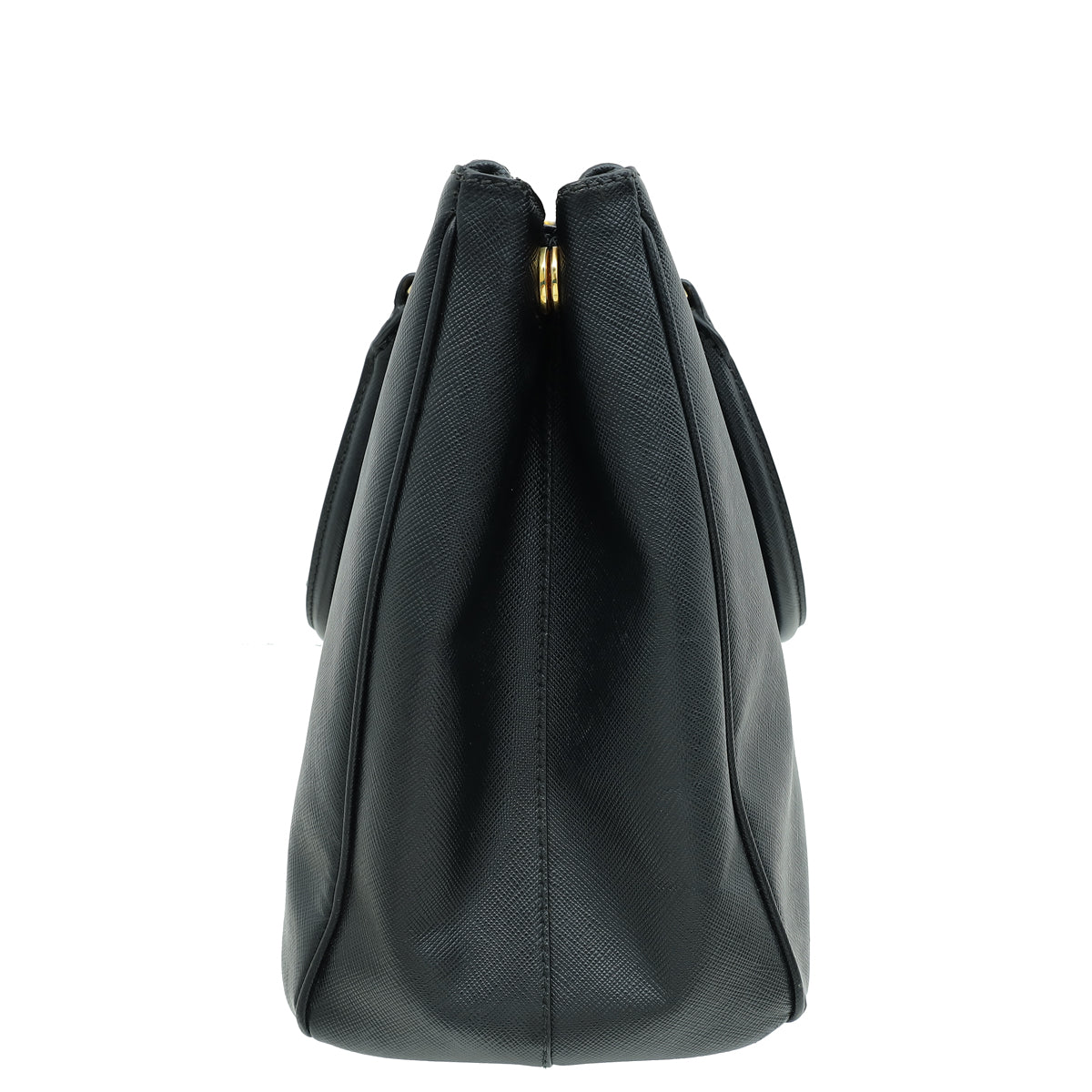 Prada Black Lux Galleria Large Tote Bag