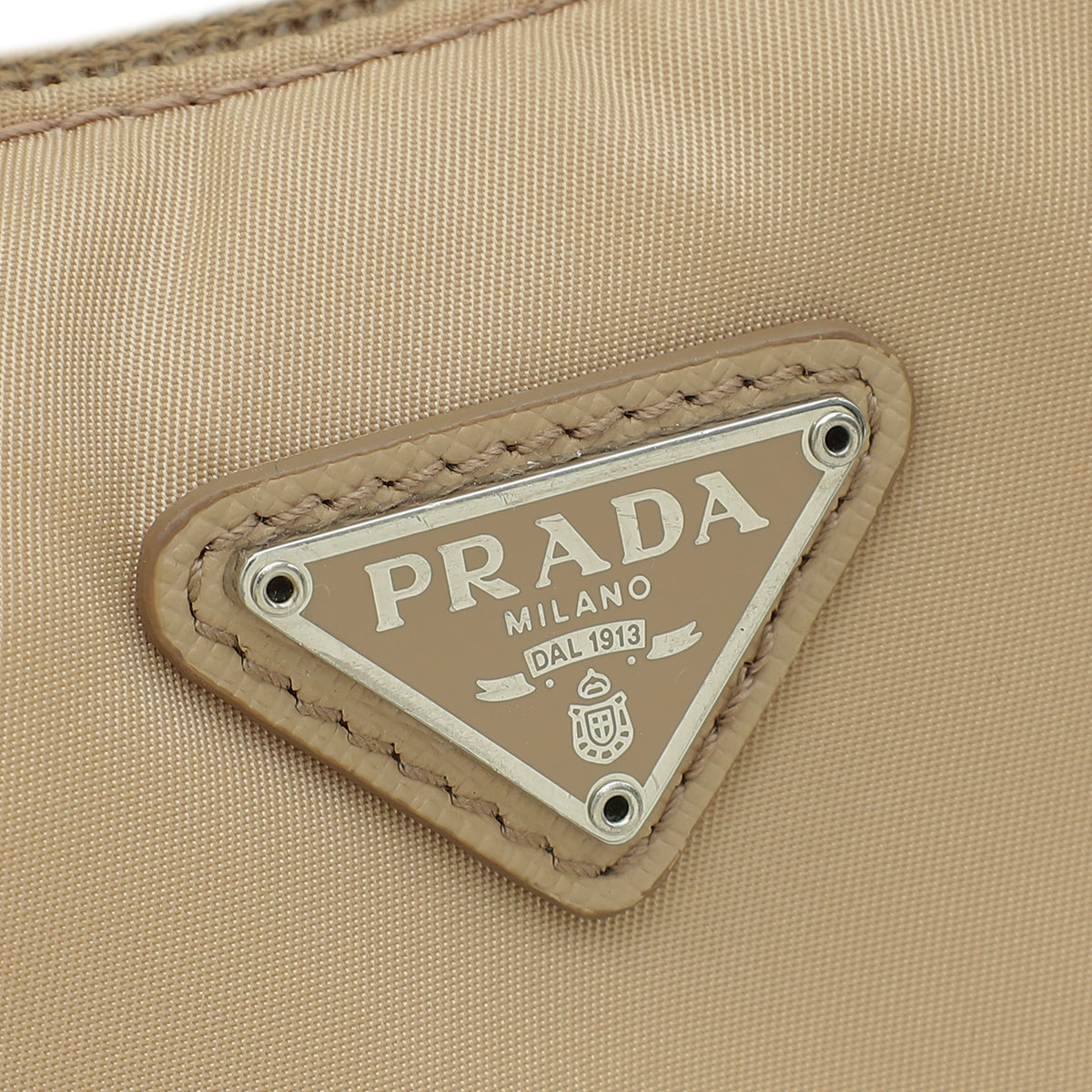 Prada Desert Beige Re-Nylon Prada Re-Edition 2000 Mini Bag