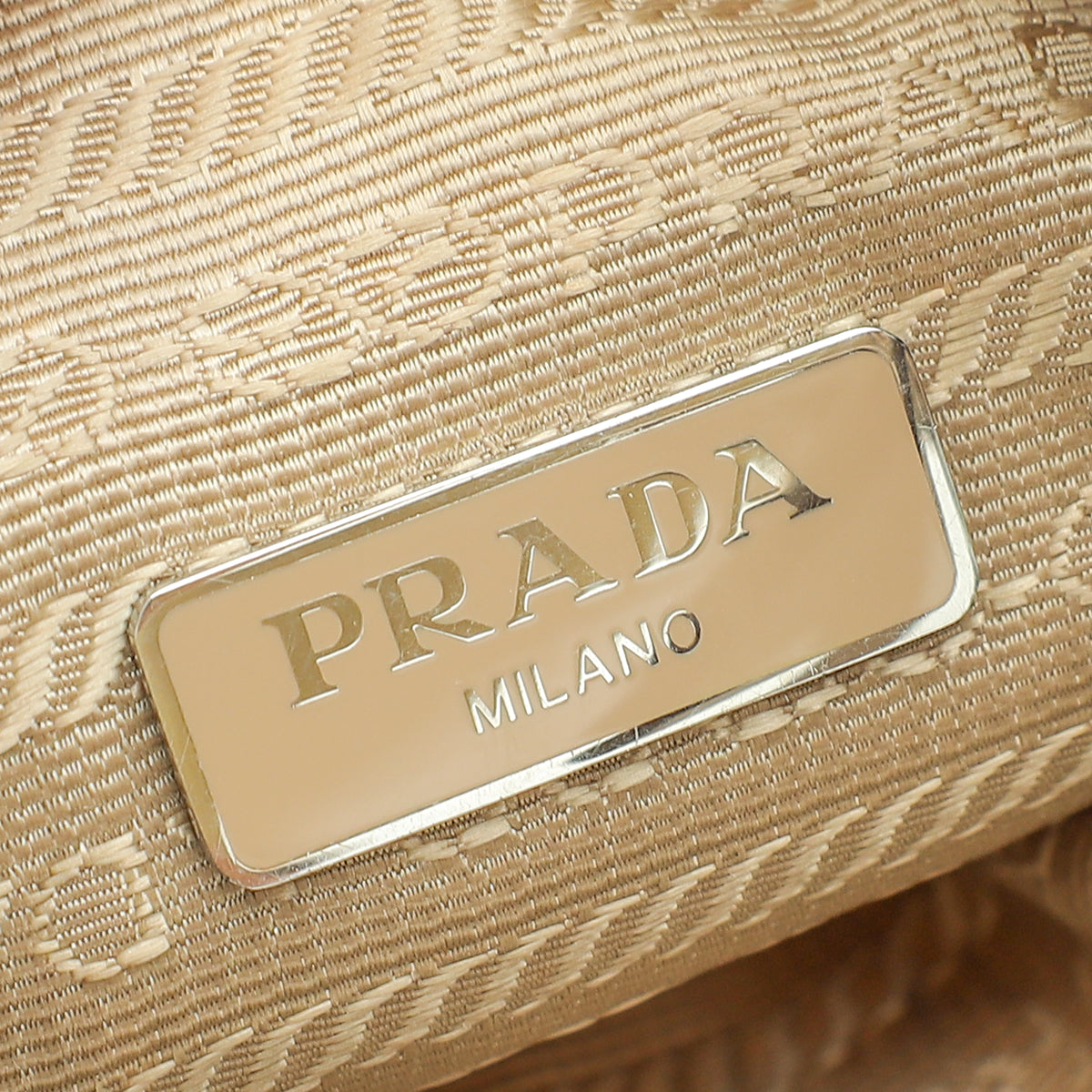 Prada Desert Beige Re-Nylon Prada Re-Edition 2000 Mini Bag