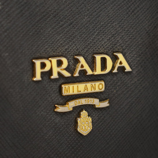 Prada Black Soft Tote Bag